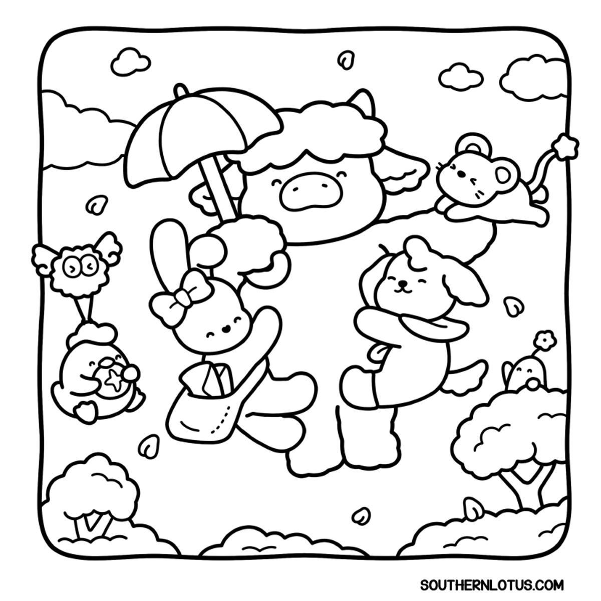 GENERICO - Libro colorear Little friends vol 2