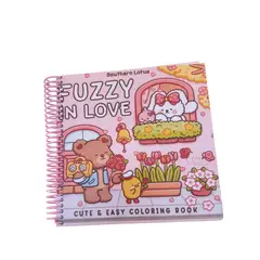 GENERICO - Libro colorear Fuzzy in love