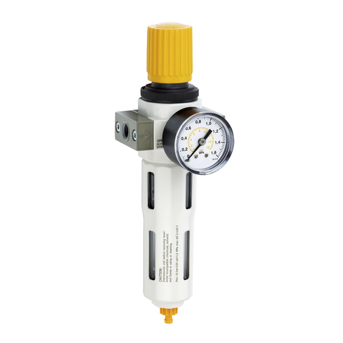 GENERICO - Filtro regulador de 12 0-16 bar xofr-midi12