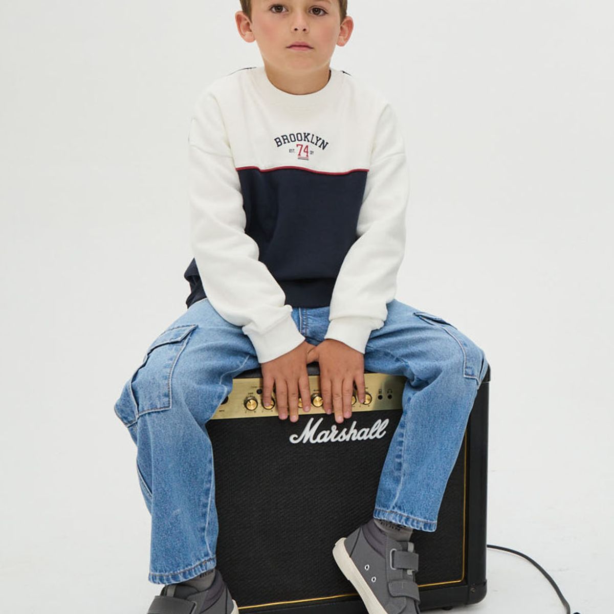 COLLOKY - Polerón Blanco Niño