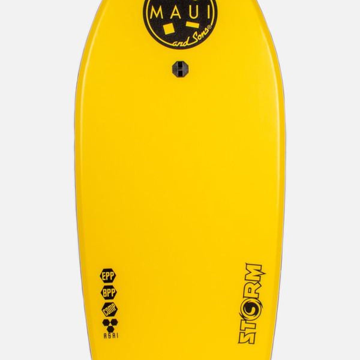 MAUI AND SONS - Bodyboard Storm B Amarillo Adulto Maui and sons