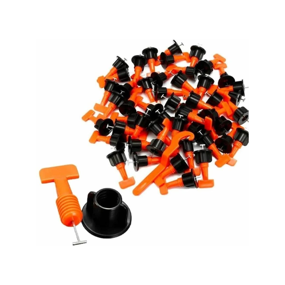 GENERICO - Kit Nivelador Ceramica Separadores Reutilizable 50pcs Flovi