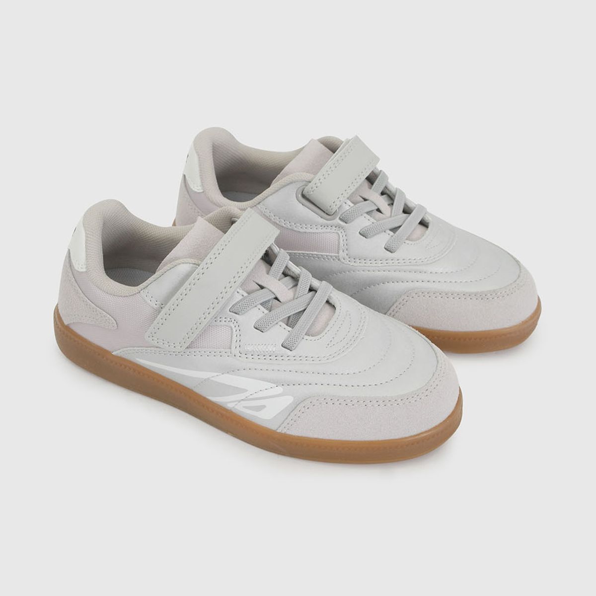 COLLOKY - Zapatilla Plateado Unisex niño