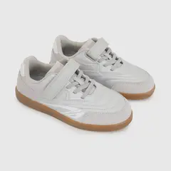 COLLOKY - Zapatilla Ergonómico sport indoor unisex plateada 28-38