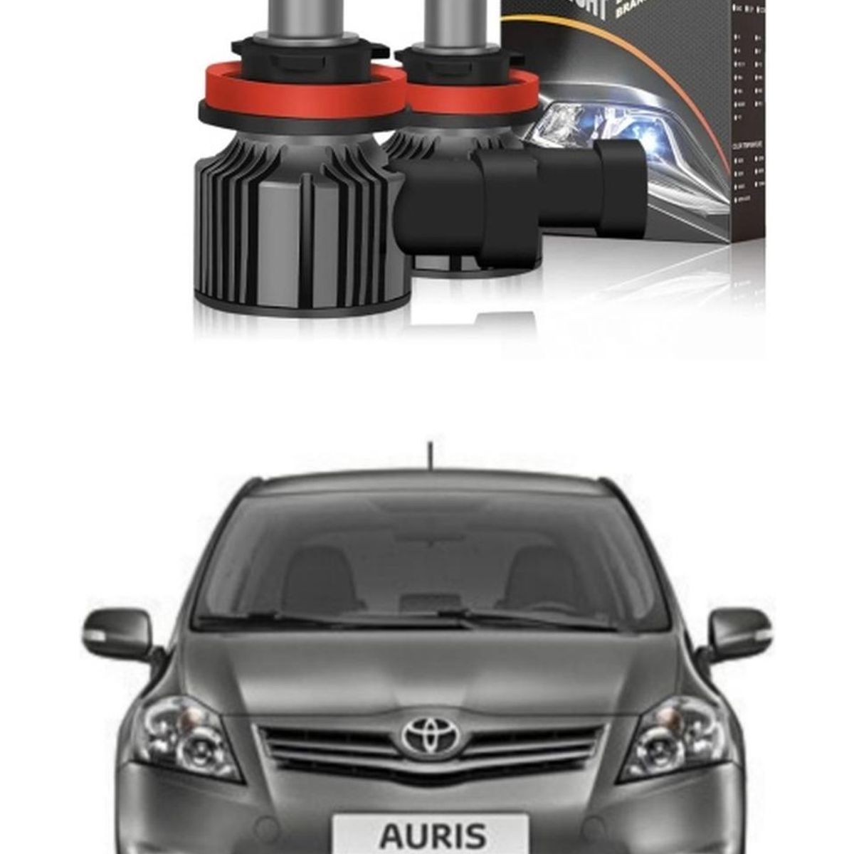 GENERICO - Ampolleta Turbo Led Luz Baja Toyota Auris  50000lm  Canbus