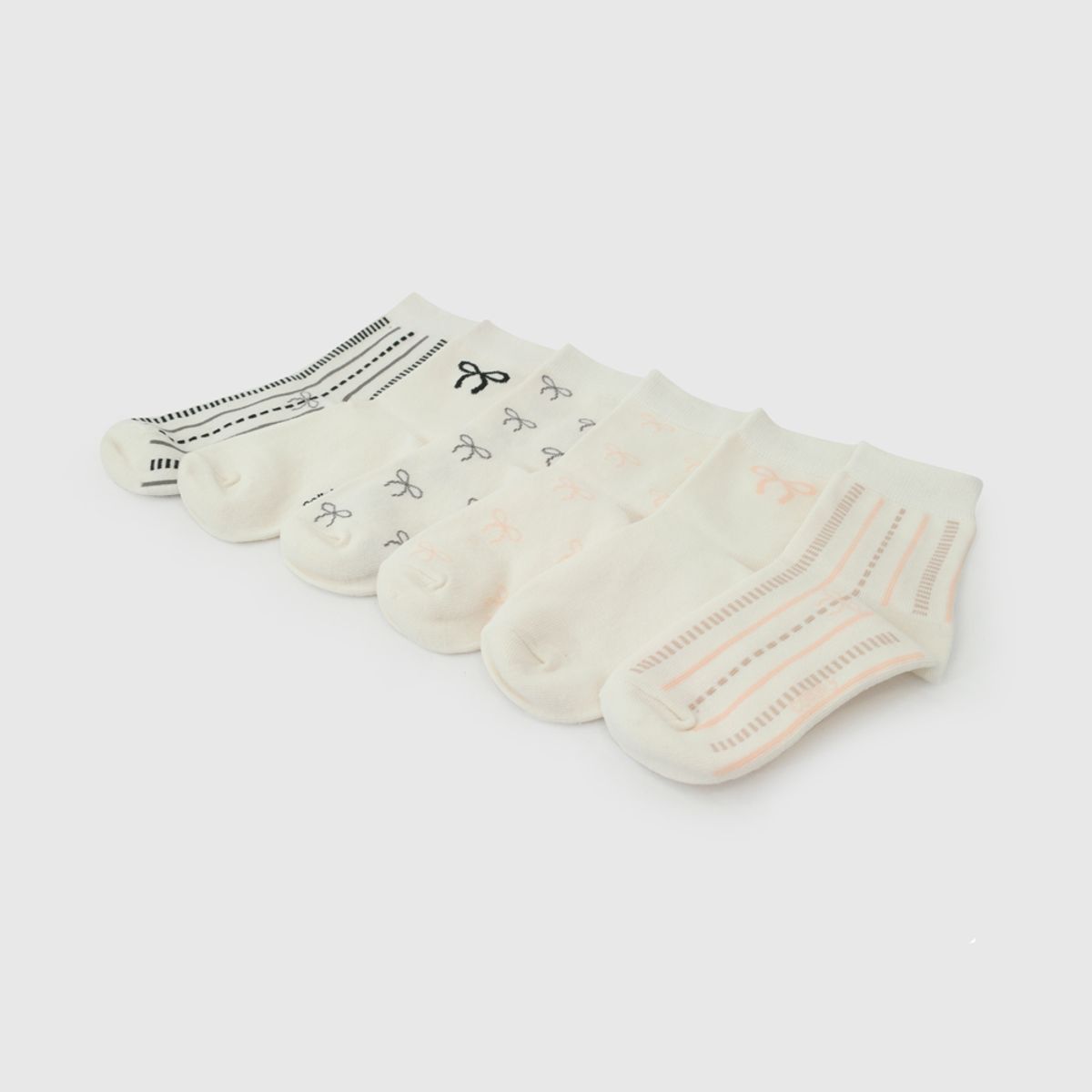 COLLOKY - Calcetin 3/4 Blanco Niña 7540