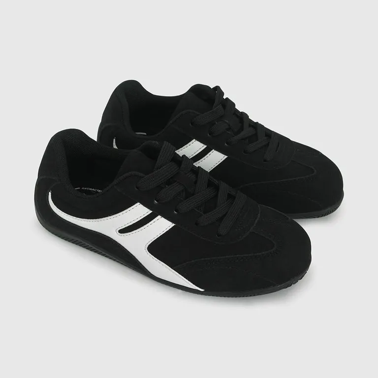 Zapatilla Ergonómica Niño Negro