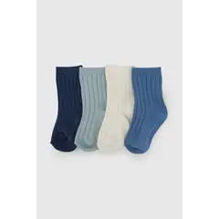 COLLOKY - Calcetin Deportivo Azul Niño 7363