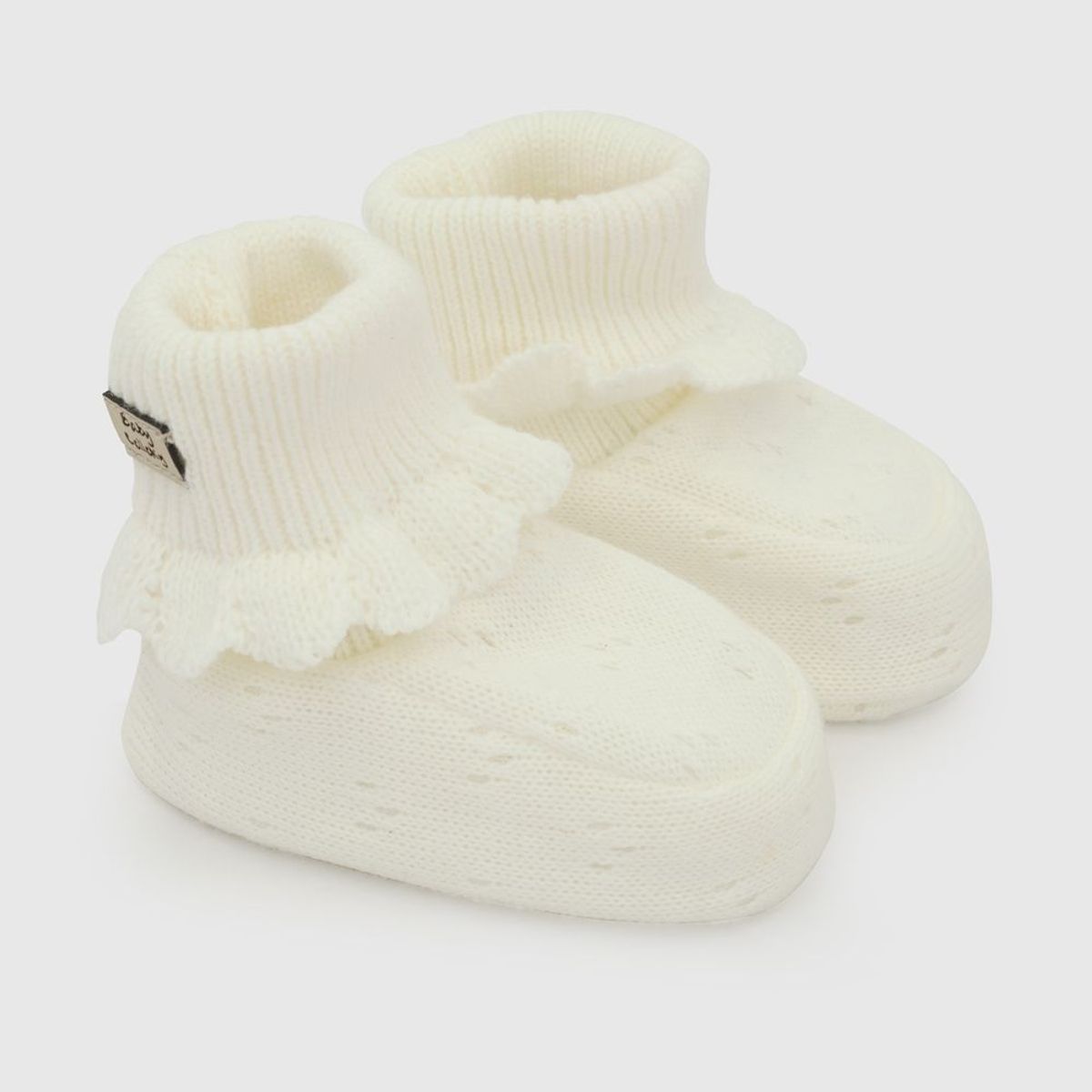 COLLOKY - Zapato Tejido Blanco Bebé niña 7532