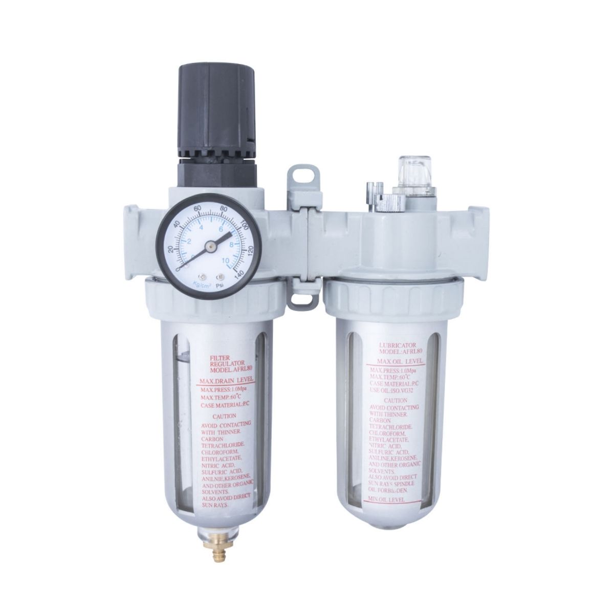 GENERICO - Filtro regulador lubricador de 14 afrl-80