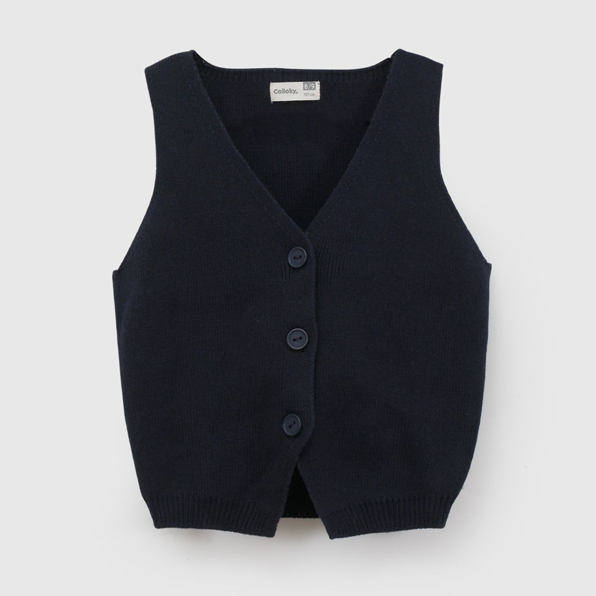 COLLOKY - Chaleco Celeste Niña 7433