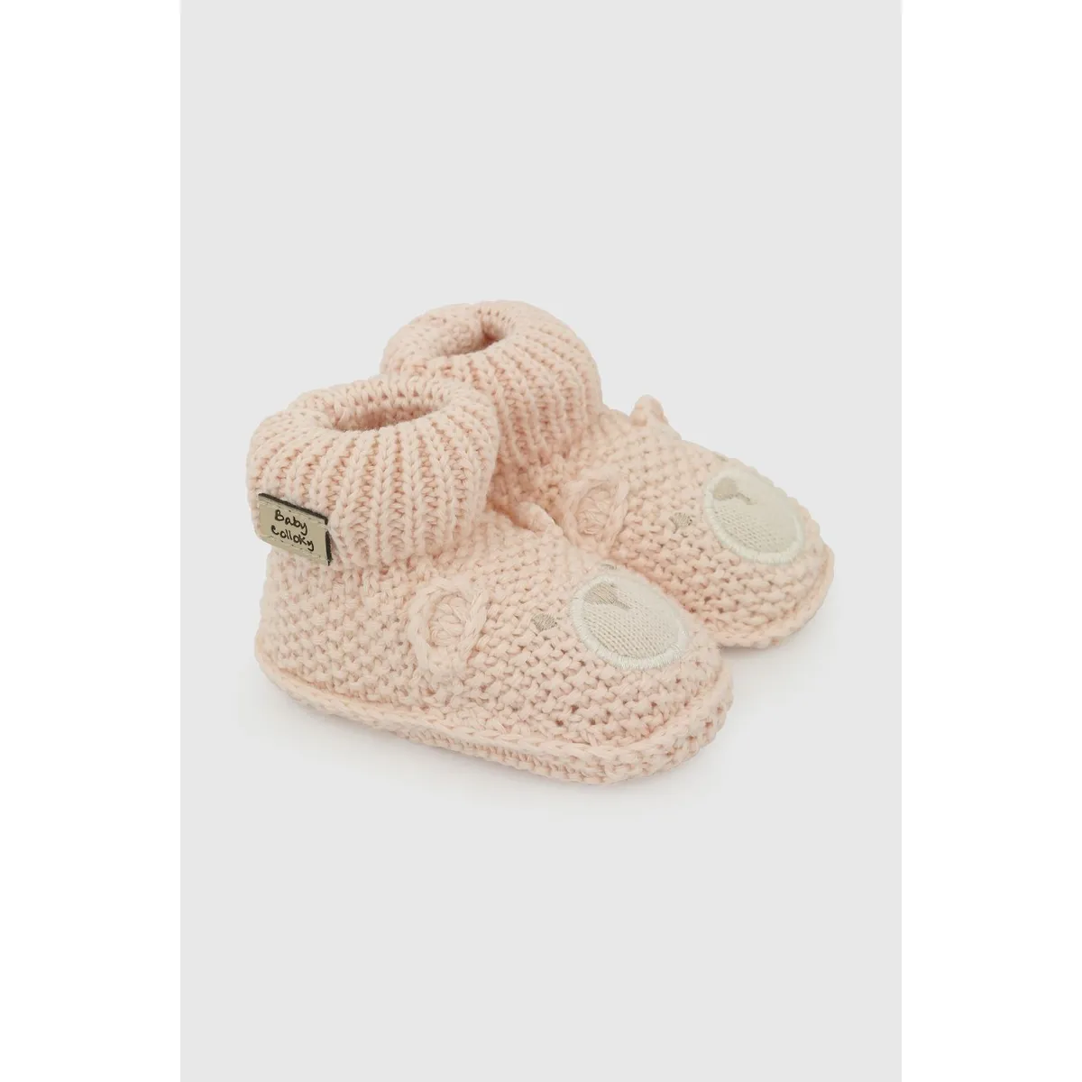 COLLOKY - Zapato Tejido Rosa Bebé niña 7517