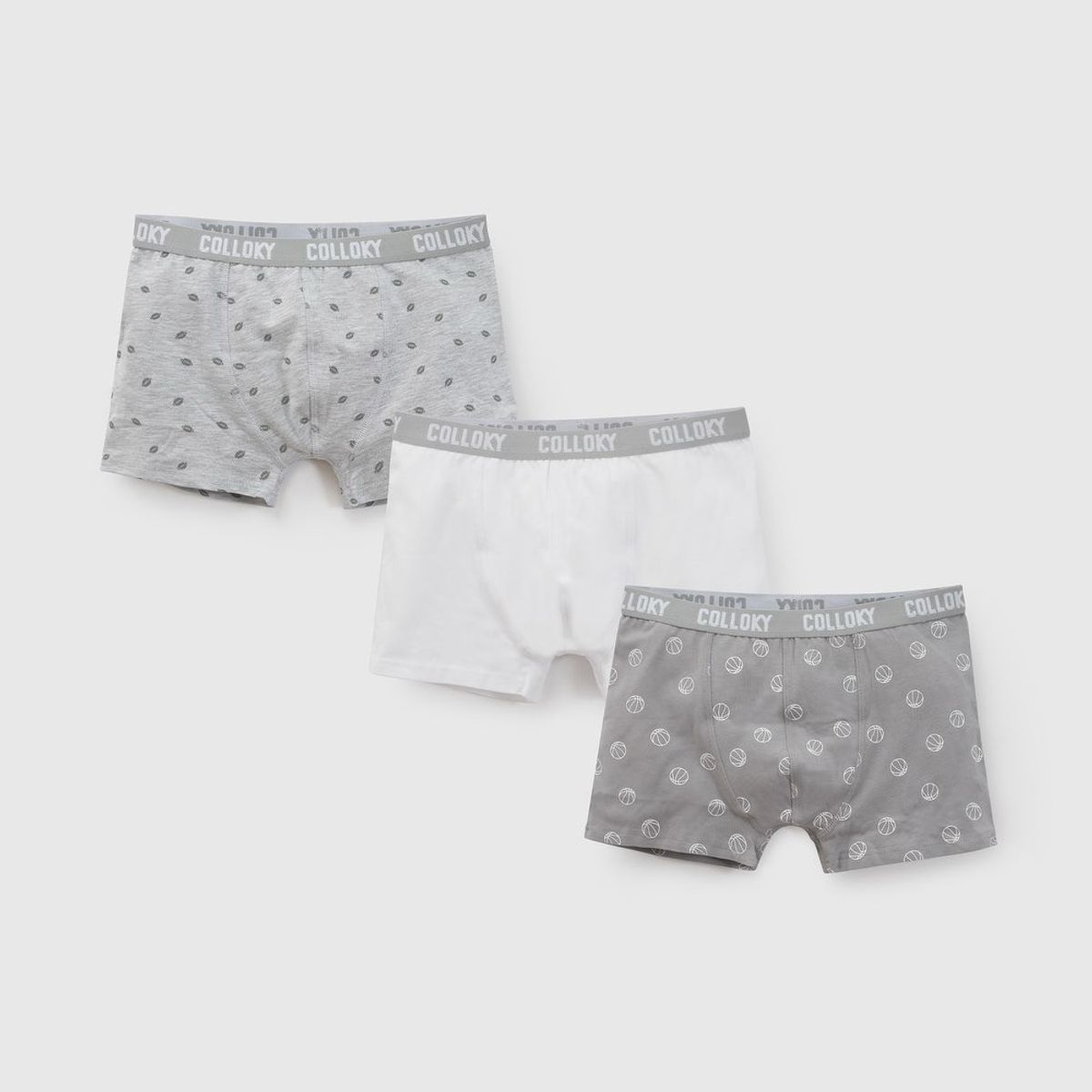 COLLOKY - Boxer Gris Niño