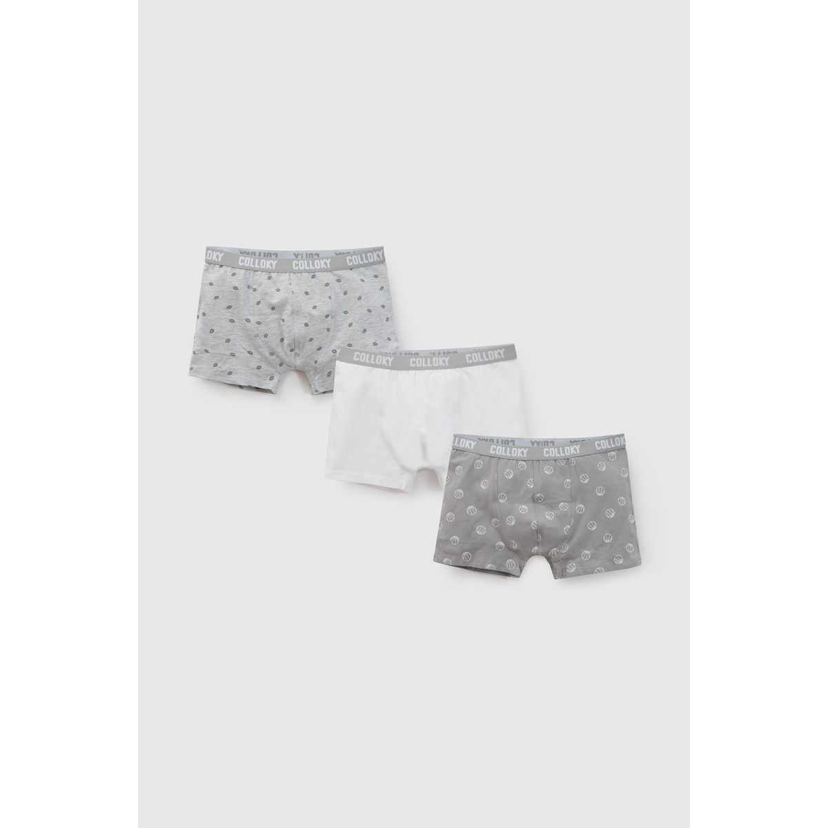COLLOKY - Boxer Gris Niño
