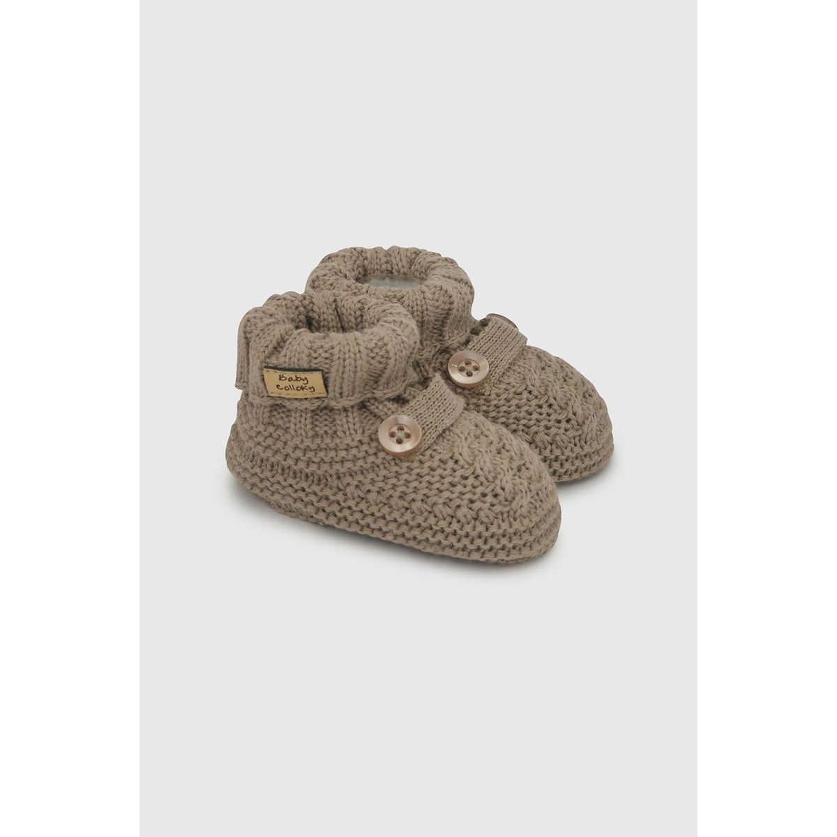 COLLOKY - Zapato Tejido Café Bebé niño