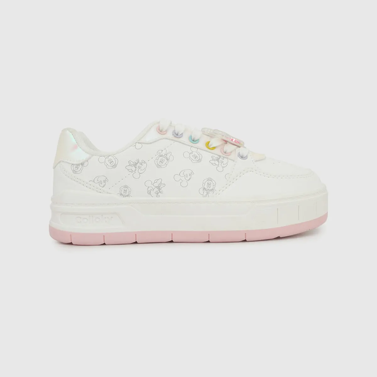 COLLOKY - Zapatilla Blanco Unisex niño