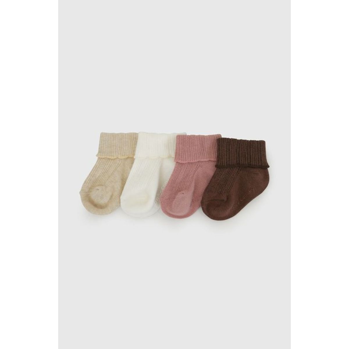 COLLOKY - Calcetin Deportivo Beige Niña 7516