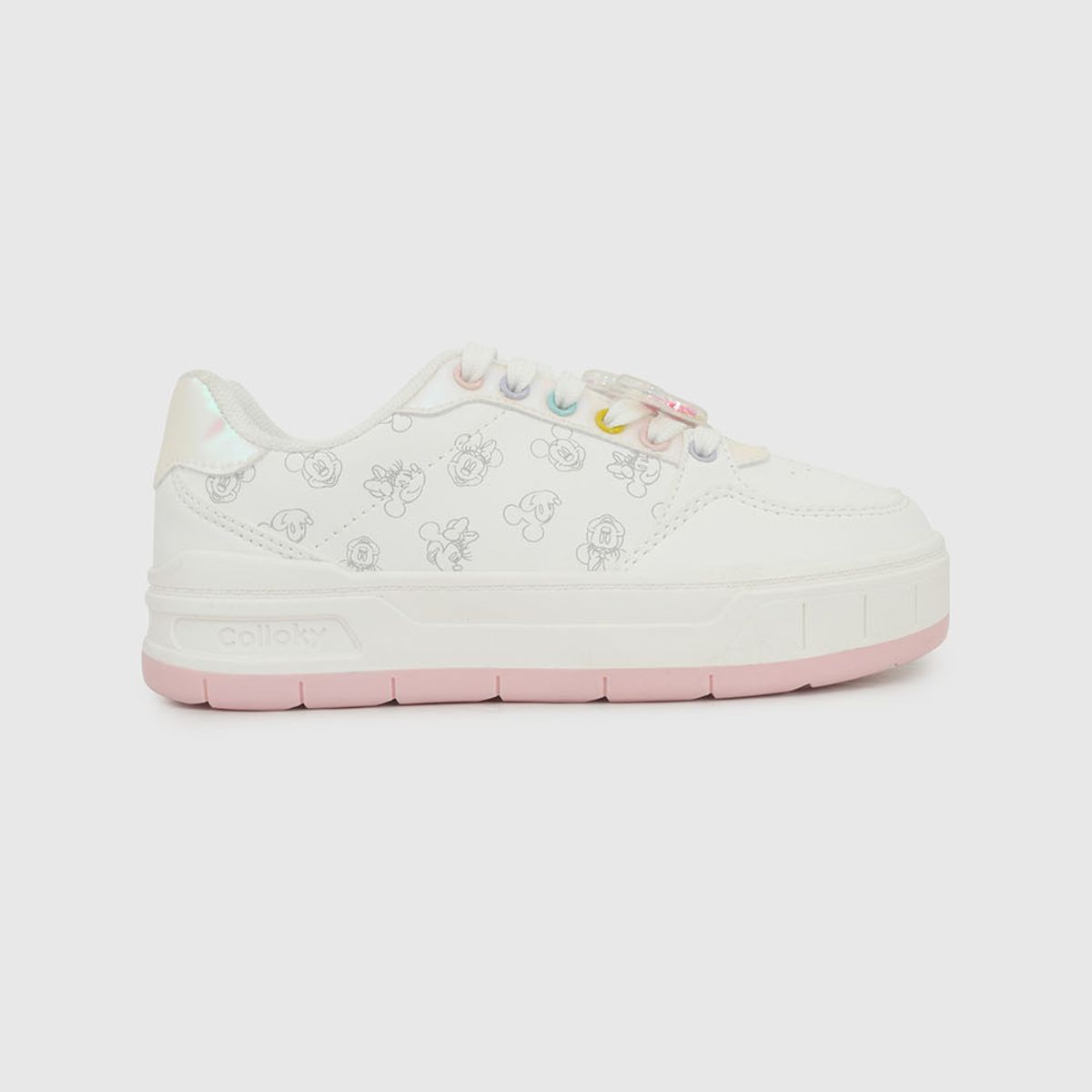 COLLOKY - Zapatilla Blanco Unisex niño