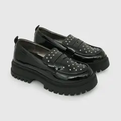 COLLOKY - Zapato plataforma niña negro 28-38