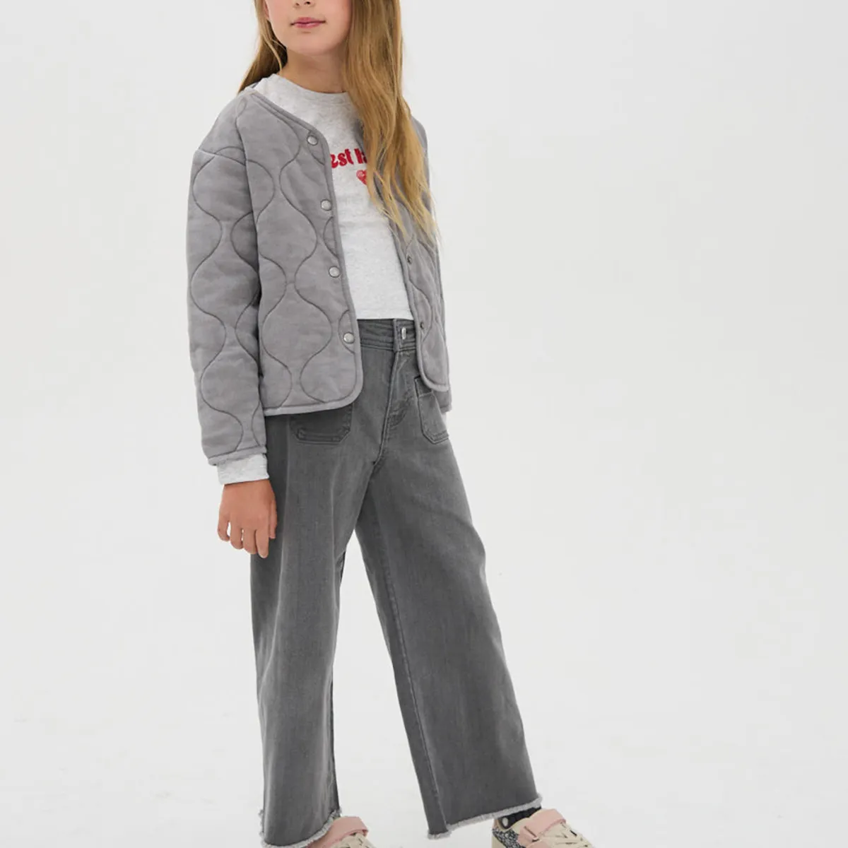 COLLOKY - Chaqueta Gris Niña