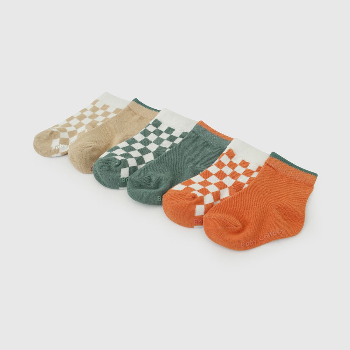 COLLOKY - Calcetin Deportivo Beige Niño 7500