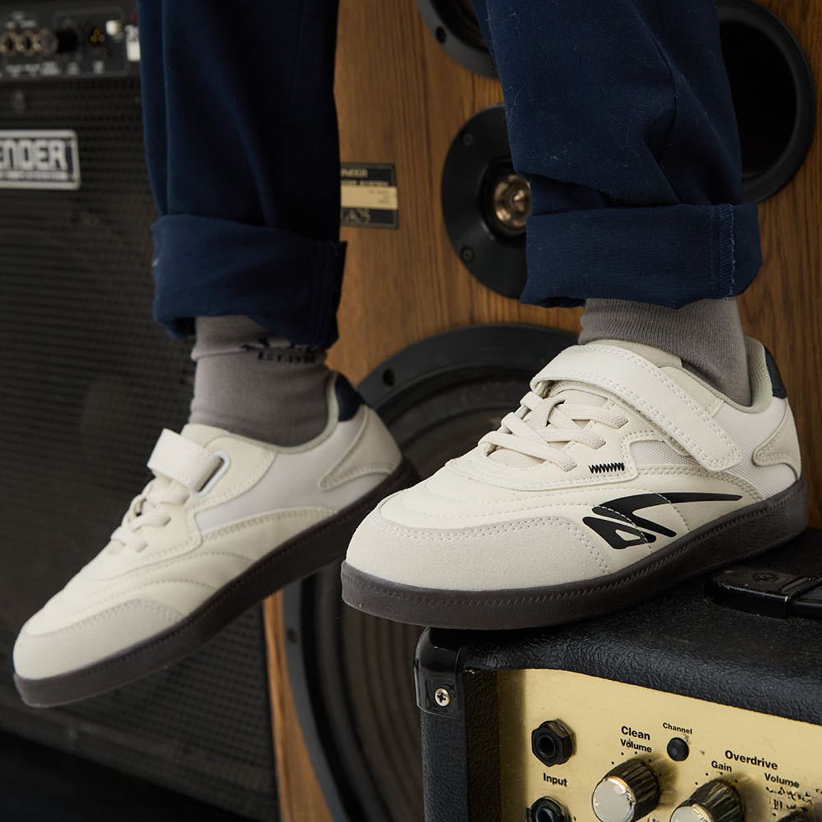 COLLOKY - Zapatilla Blanco Unisex niño