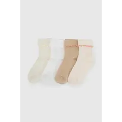 COLLOKY - Calcetin 3/4 Rosa Niña 7535