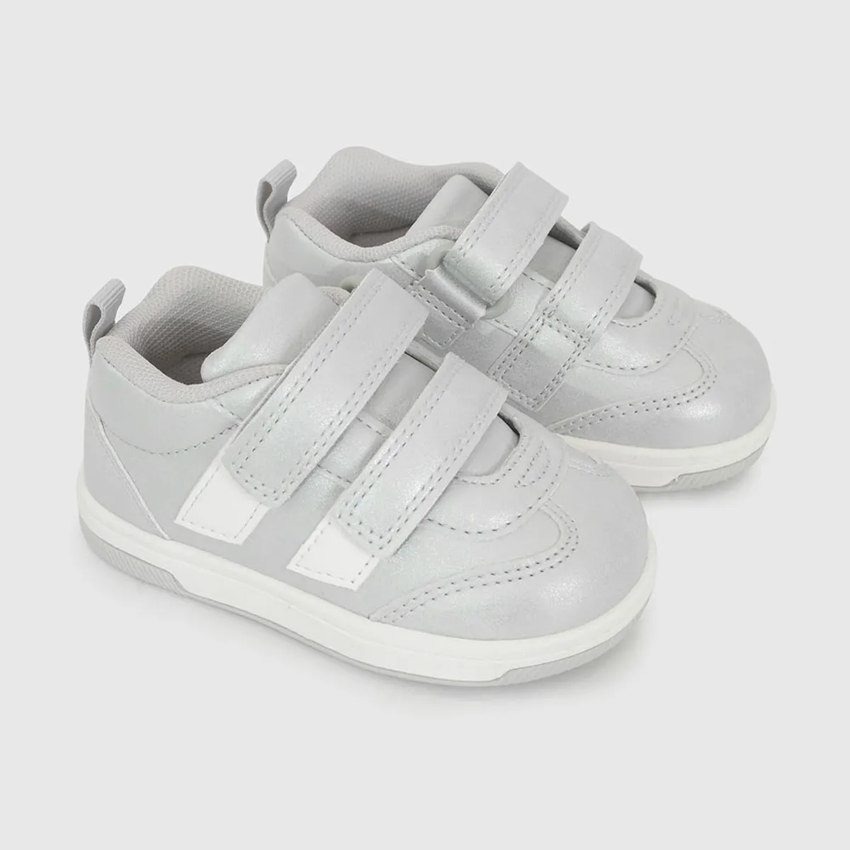 COLLOKY - Zapatilla Plateado Bebé niña