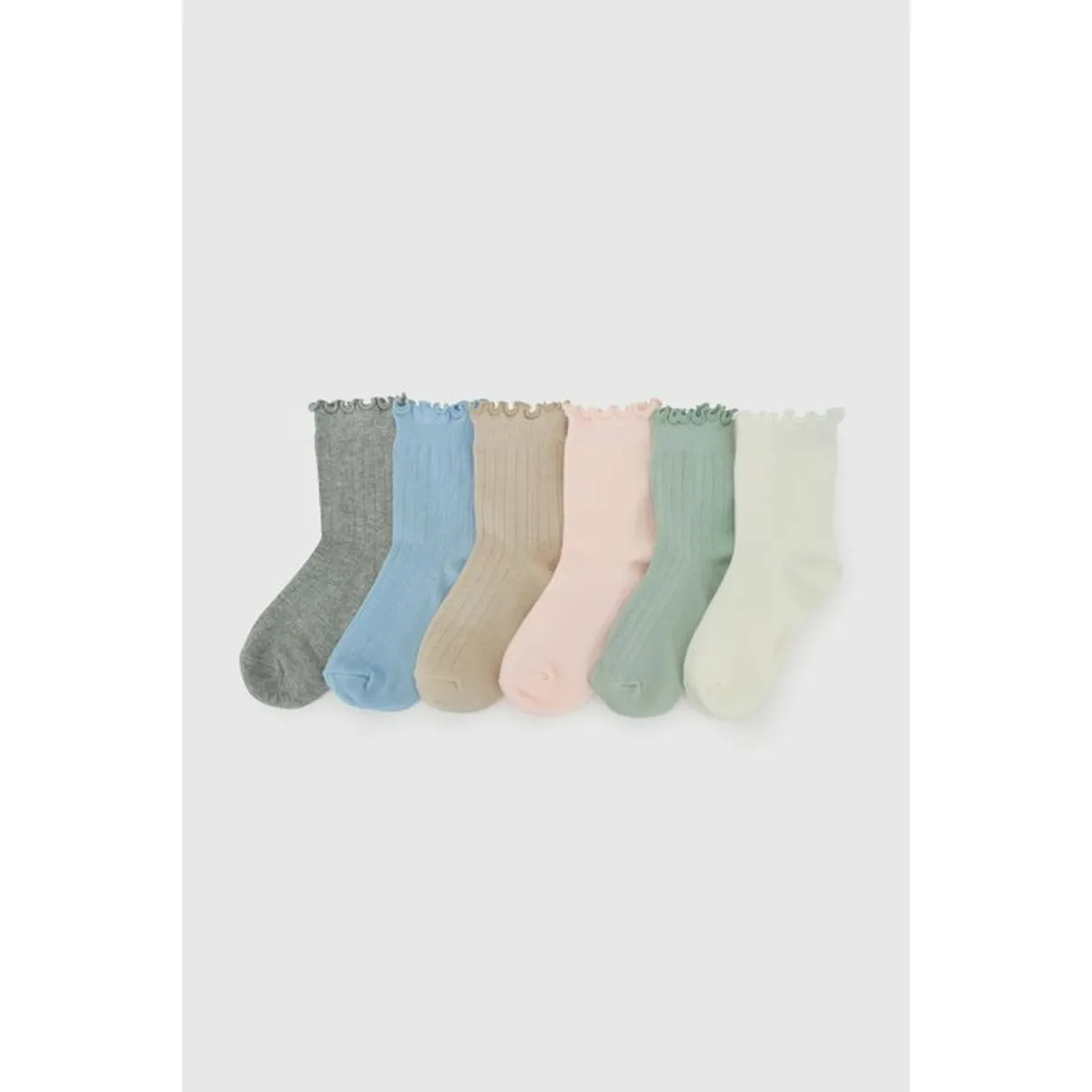 COLLOKY - Calcetin 3/4 Multicolor Niña 7391