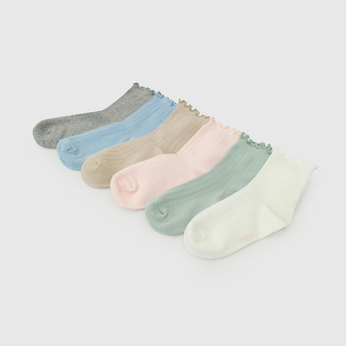 COLLOKY - Calcetin 3/4 Multicolor Niña 7391