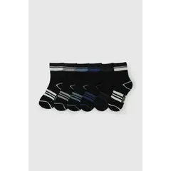 COLLOKY - Calcetin 3/4 Negro Niño 7451