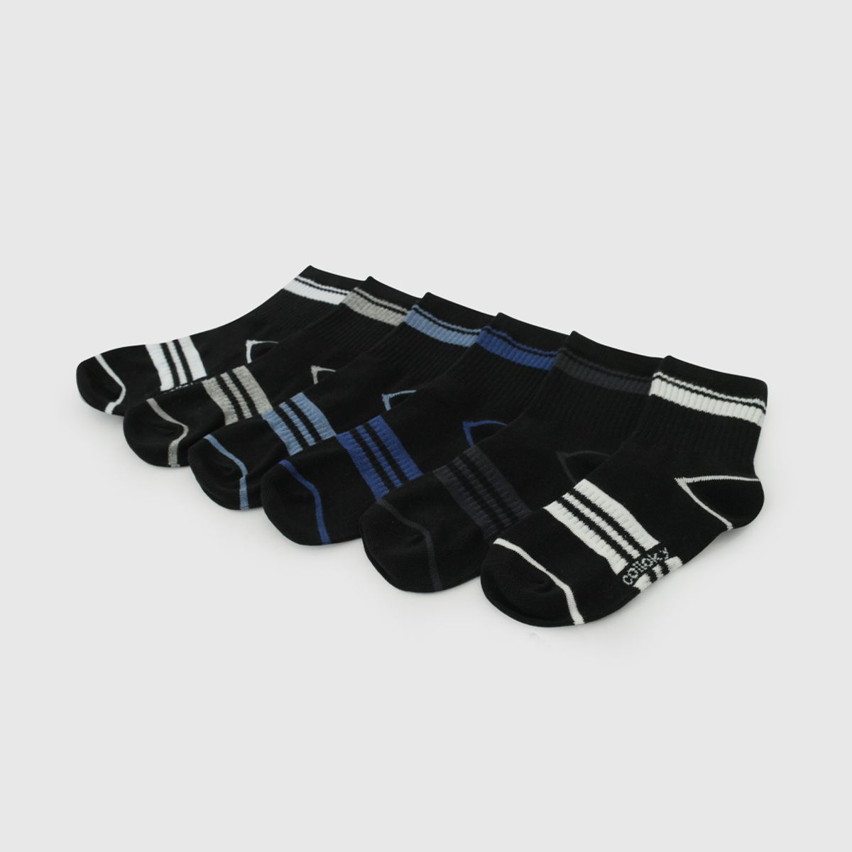 COLLOKY - Calcetin 3/4 Negro Niño 7451