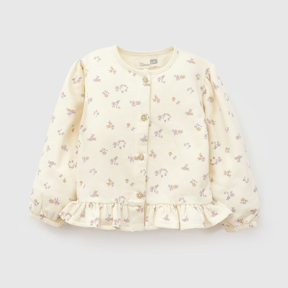 COLLOKY - Set Polerón/Body Beige Bebé niña