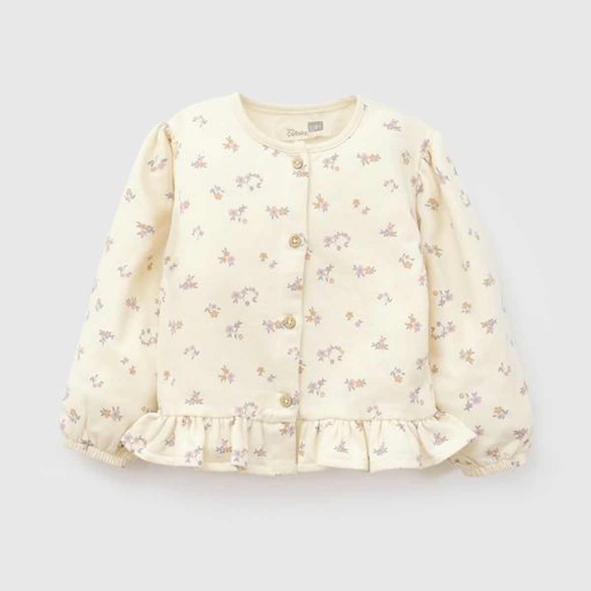 COLLOKY - Set Polerón/Body Beige Bebé niña