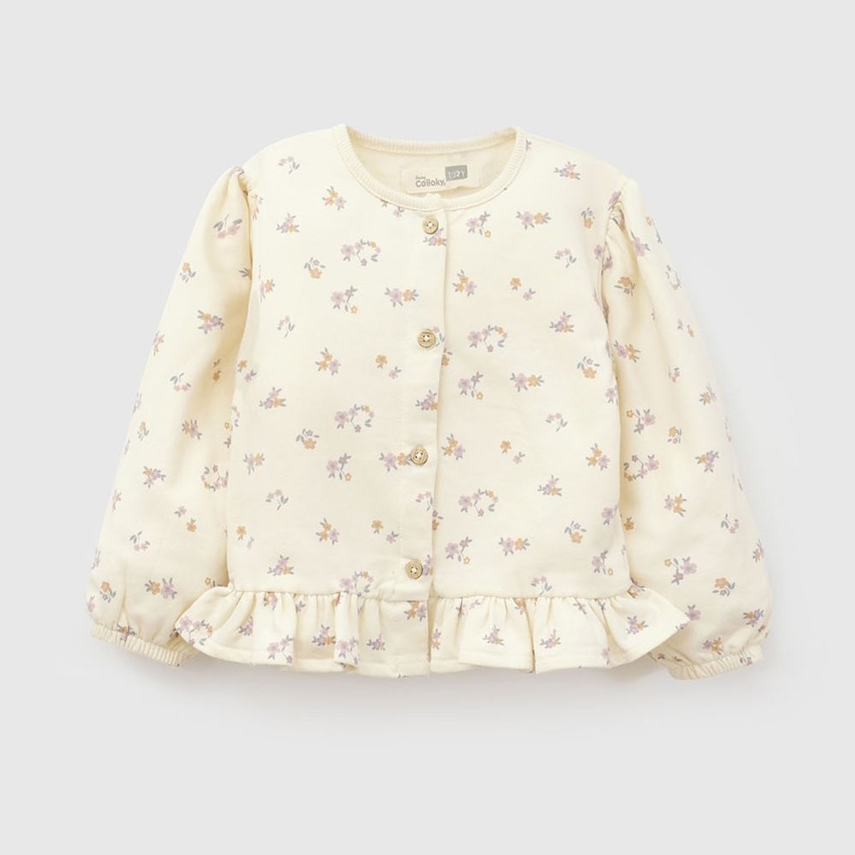 COLLOKY - Set Polerón/Body Beige Bebé niña
