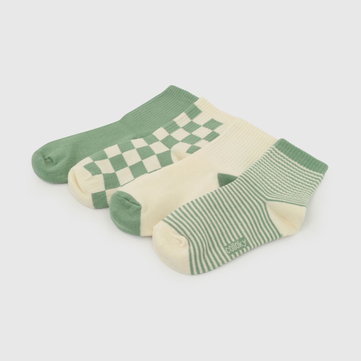 COLLOKY - Calcetin 3/4 Verde Niño 7440