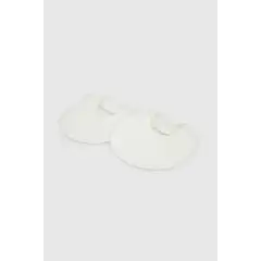 COLLOKY - Babero Blanco Unisex bebé