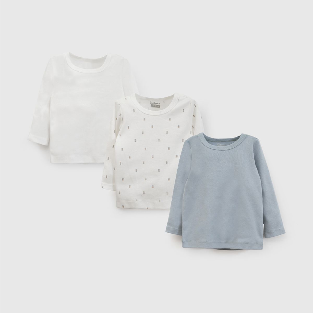 COLLOKY - Camiseta Azul Bebé niño