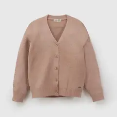 COLLOKY - Chaleco Niña Botones Rosado