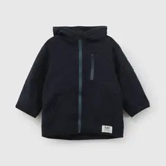COLLOKY - Cortaviento con cierre niño azul marino 6/9M a 4/5A