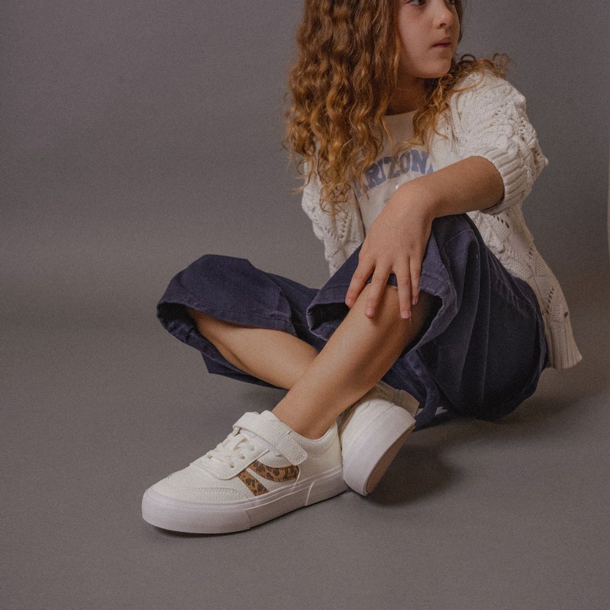 COLLOKY - Zapatilla Blanco Niña