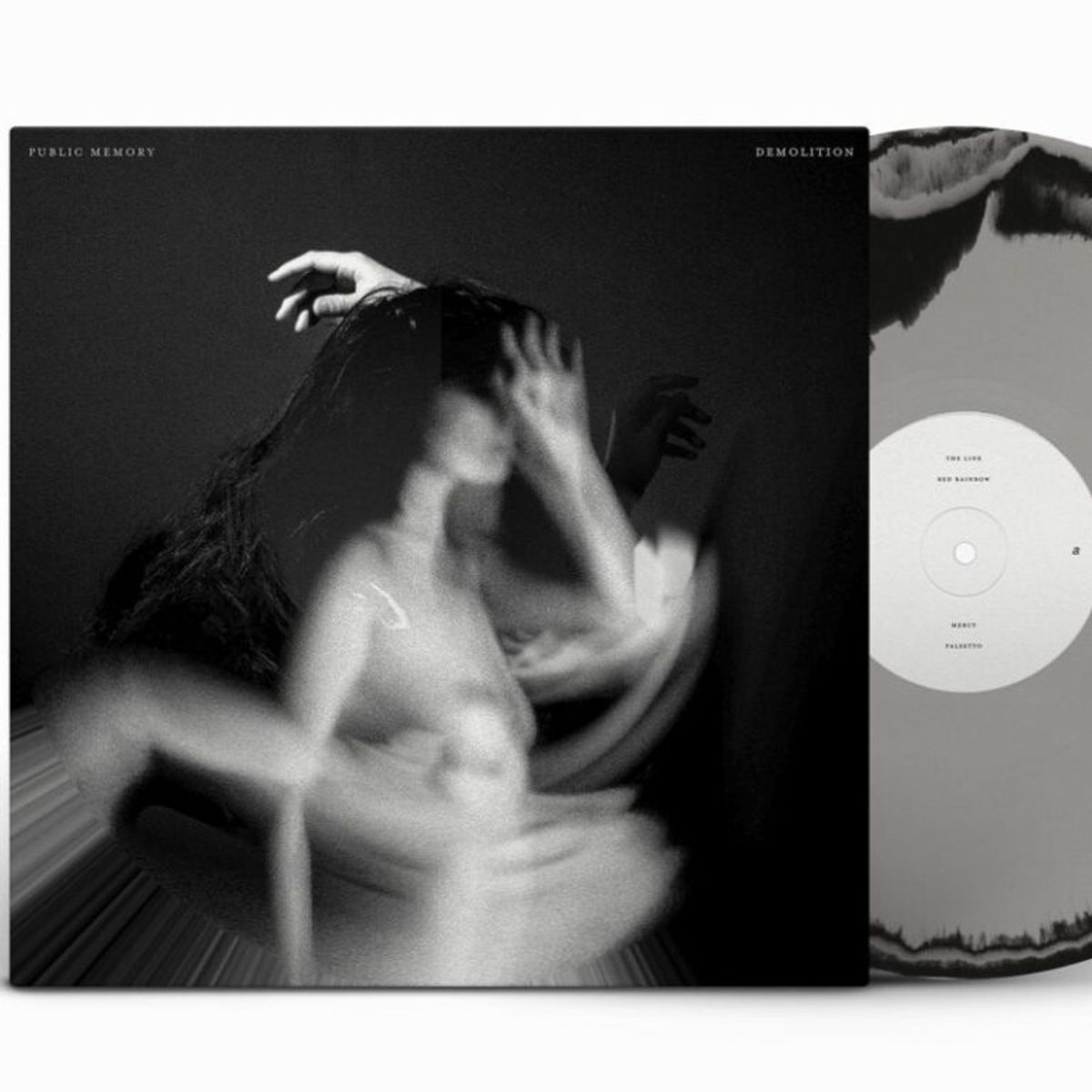 GENERICO - Public Memory - Demolition - Vinilo Simple Grey  Black Swirl