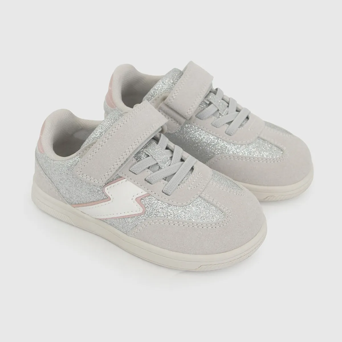COLLOKY - Zapatilla Plateado Bebé niña