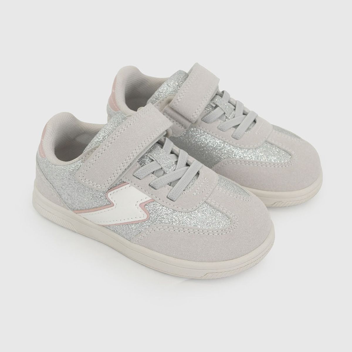 COLLOKY - Zapatilla Plateado Bebé niña