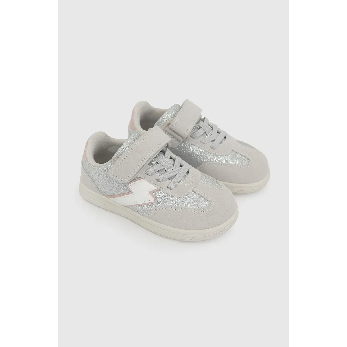 COLLOKY - Zapatilla Plateado Bebé niña