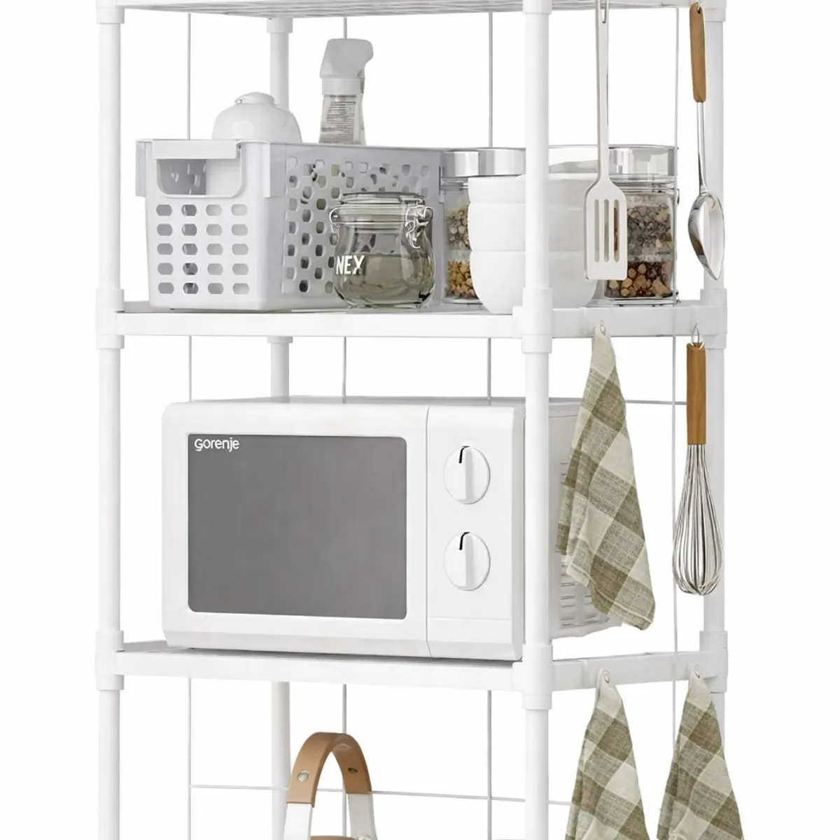 GENERICO - Rack Estante Organizador Cocina Multifuncional 4 Niveles