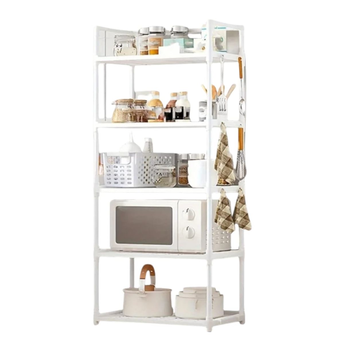 GENERICO - Rack Estante 4 Niveles Multiuso Hogar