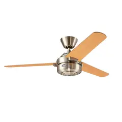 HUNTER - VENTILADOR DE TECHO CARRERA NIQUEL 52"