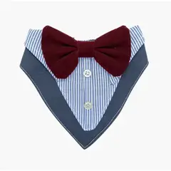 GENERICO - Bandana Para Mascotas Gris Claro Talla M