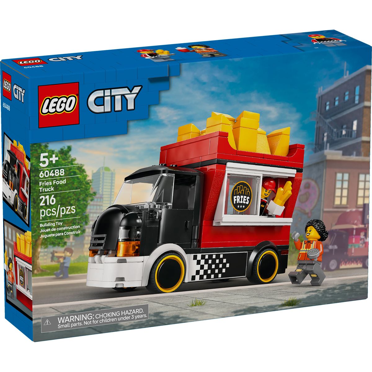 LEGO - LEGO CAMIÓN DE PAPAS FRITAS CITY 60488